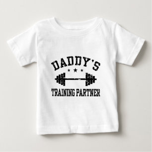 Daddy's Training Partner Baby T-shirt