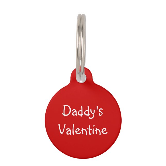 Daddy's Valentine Tiermarke (Vorderseite)