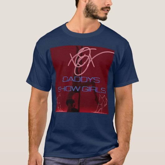 Daddys zeigen Mädchen Retro T-Shirt (Vorderseite)