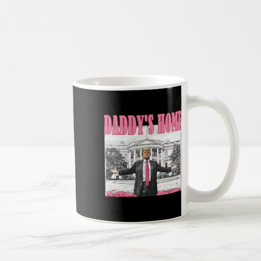 Daddy's Zuhause 2024 Kaffeetasse (Rechts)