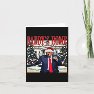Daddy's Zuhause Christmas Edition White House Trum Karte