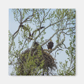 Daddys Zuhause Magnet (Vorne)