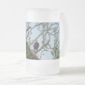 Daddys Zuhause Mattiert Glass Beer Tasse (VorderseiteRechts)