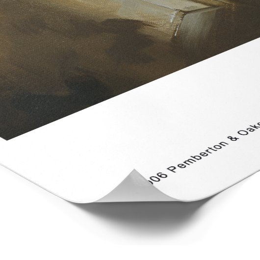 Daddys Zuhause Poster (Ecke)