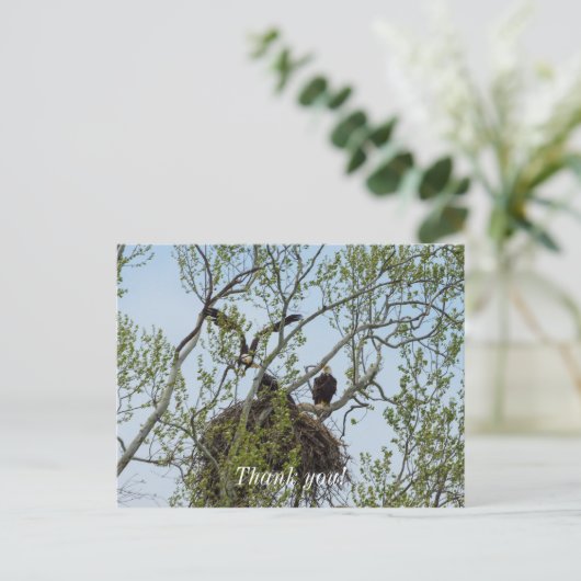 Daddys Zuhause Postkarte (Stehend Vorderseite)