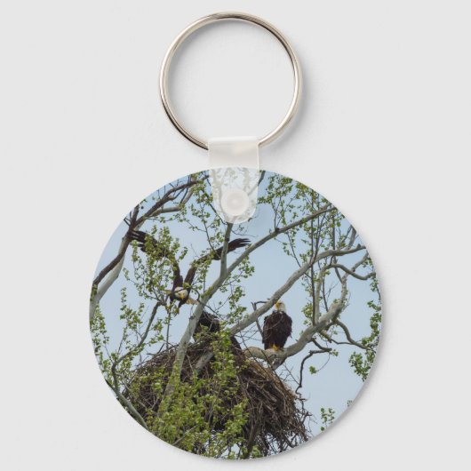 Daddys Zuhause Schlüsselanhänger (Vorderseite)