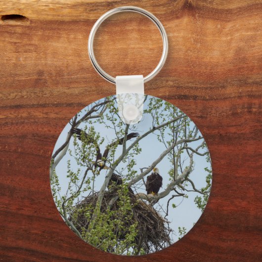 Daddys Zuhause Schlüsselanhänger (Vorderseite)