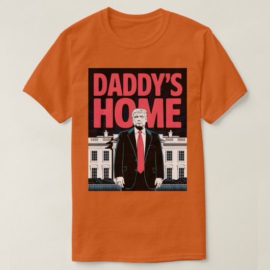 Daddys Zuhause T-Shirt (Design vorne)