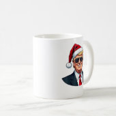 Daddys Zuhause Trump Claus Sunglasses Kaffeetasse (VorderseiteRechts)