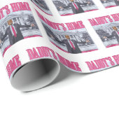 Daddys Zuhause Trump-Geschenkwrap Geschenkpapier (Rolleneckpunkt)