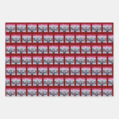 Daddys Zuhause Trump-Geschenkwrap Geschenkpapier Set (Vorderseite 3)