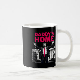 Daddys Zuhause Trump im Weißen Haus 2024 kehrt zur Kaffeetasse