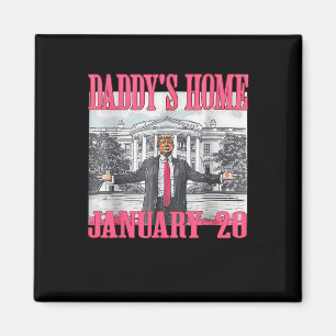 Daddys Zuhause Trump Magnet