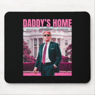 Daddys Zuhause Trump Pink 2024 America Ck 2024 Mousepad
