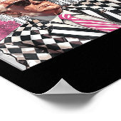 Daddys Zuhause Trump Pink 2024 Poster (Ecke)