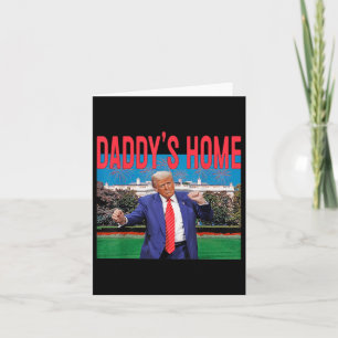 Daddys Zuhause Trump Pink Trump 2024: Amerika zurü Karte