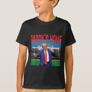 Daddys Zuhause Trump Pink Trump 2024: Amerika zurü T-Shirt