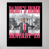 Daddys Zuhause Trump Poster (Vorne)