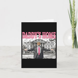 Daddys Zuhause Trump Shirt Women Men Kids Trump Me Karte