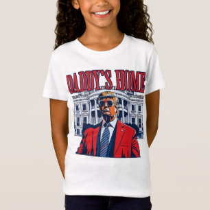 Daddys Zuhause Trump Trump im Weißen Haus T-Shirt