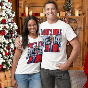 Daddys Zuhause Trump Trump im Weißen Haus T-Shirt