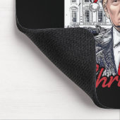 Daddys Zuhause wird zu Weihnachten Zuhause sein, w Mousepad (Ecke)