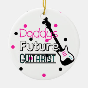 Daddys Zukunft-Gitarrist Keramikornament