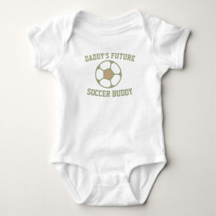Daddys zukünftiger Fußball-Kumpel - Lustiger Fußba Baby Strampler