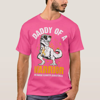 Daddysaur eines Kriegers im Kindesalter T-Shirt