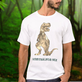 Daddysaurus Dinosaur Geburtstagsparty Vater T-Shirt