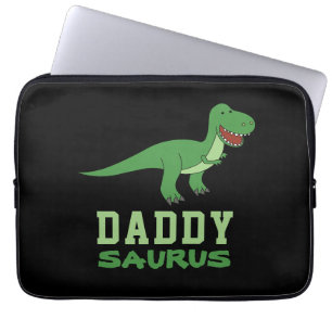 Daddysaurus Dinosaur T-Rex Dino Vater Vatertag Laptopschutzhülle