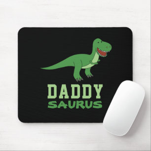 Daddysaurus Dinosaur T-Rex Dino Vater Vatertag Mousepad