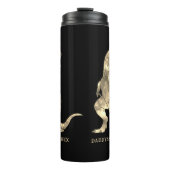 Daddysaurus Dinosaur Vater Zitat Thermosbecher (Vorderseite)