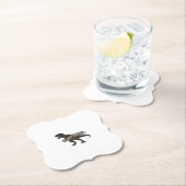 Daddysaurus Dinosaur Vintage Gravur Shirt Design Untersetzer (Vor Ort)