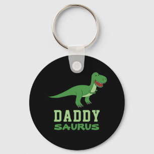 Daddysaurus Dinosaurier T-Rex Dino Papa Vatertag Schlüsselanhänger