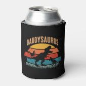 Daddysaurus - Funny Dinosaur Vater Geschenk Dosenkühler (Kanne Vorderseite)