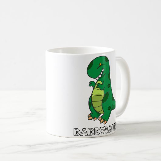 Daddysaurus Kaffeetasse (VorderseiteRechts)