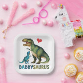 Daddysaurus Pappteller (Party)