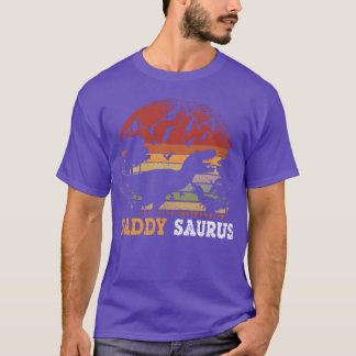 Daddysaurus Re Dinosaur Daddy Saurus Familienmatte T-Shirt