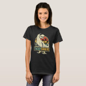 Daddysaurus Rex Dinosaur Daddy Saurus Familienmatt T-Shirt (Vorne ganz)