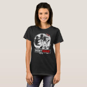 Daddysaurus Rex Dinosaur Daddy Saurus Fathers Day T-Shirt (Vorne ganz)