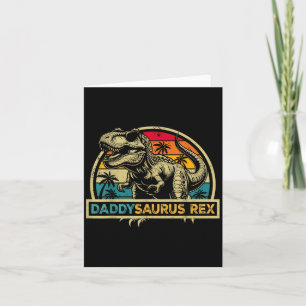 Daddysaurus Rex Dinosaur Daddy Saurus Rex Family M Karte