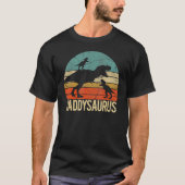 Daddysaurus Rex Dinosaur Daddy Saurus T-Shirt (Vorderseite)