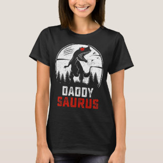 Daddysaurus rex Dinosaur DaddySaurus Familienmatch T-Shirt