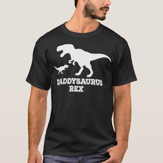 Daddysaurus Rex essenziell T-Shirt (Vorderseite)