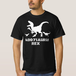 Daddysaurus Rex - für beste Vater-Väter und Papa T-Shirt