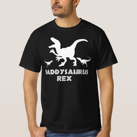 Daddysaurus Rex - Für die besten Vater Väter und P T-Shirt (Vorderseite)