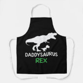 Daddysaurus Rex Of Kid Father's Day Schürze (Vorderseite)
