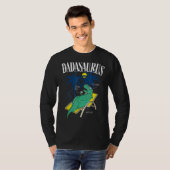 Daddysaurus Rex Sommerurlaub Daddysaurus T-Shirt (Vorne ganz)