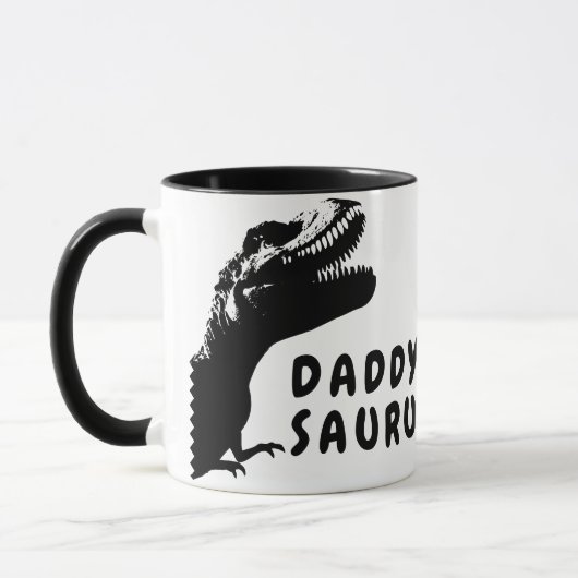 Daddysaurus Rex Tasse (Links)